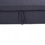 ΚΑΝΑΠΕΣ ΓΩΝΙΑ ΚΡΕΒΑΤΙ WAYNE 224x147x85Υεκ. HM3028.11 ΓΚΡΙ ΥΦΑΣΜΑ