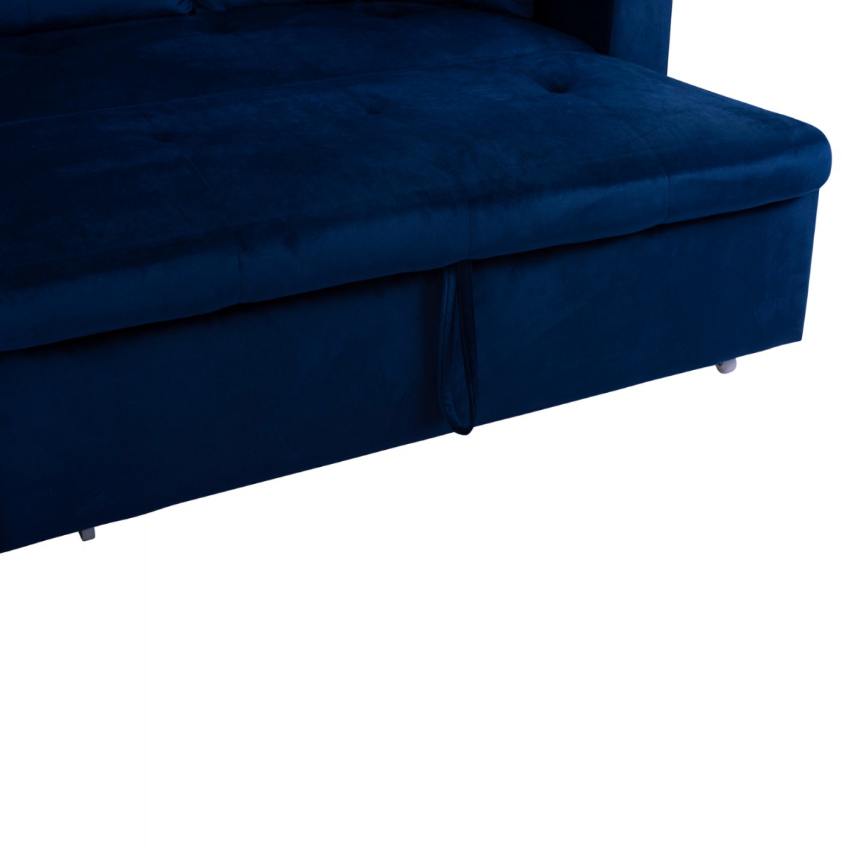 ΚΑΝΑΠΕΣ ΓΩΝΙΑ ΚΡΕΒΑΤΙ WAYNE 224x147x85Υεκ. HM3028.18 ΒΕΛΟΥΔΟ ΜΠΛΕ