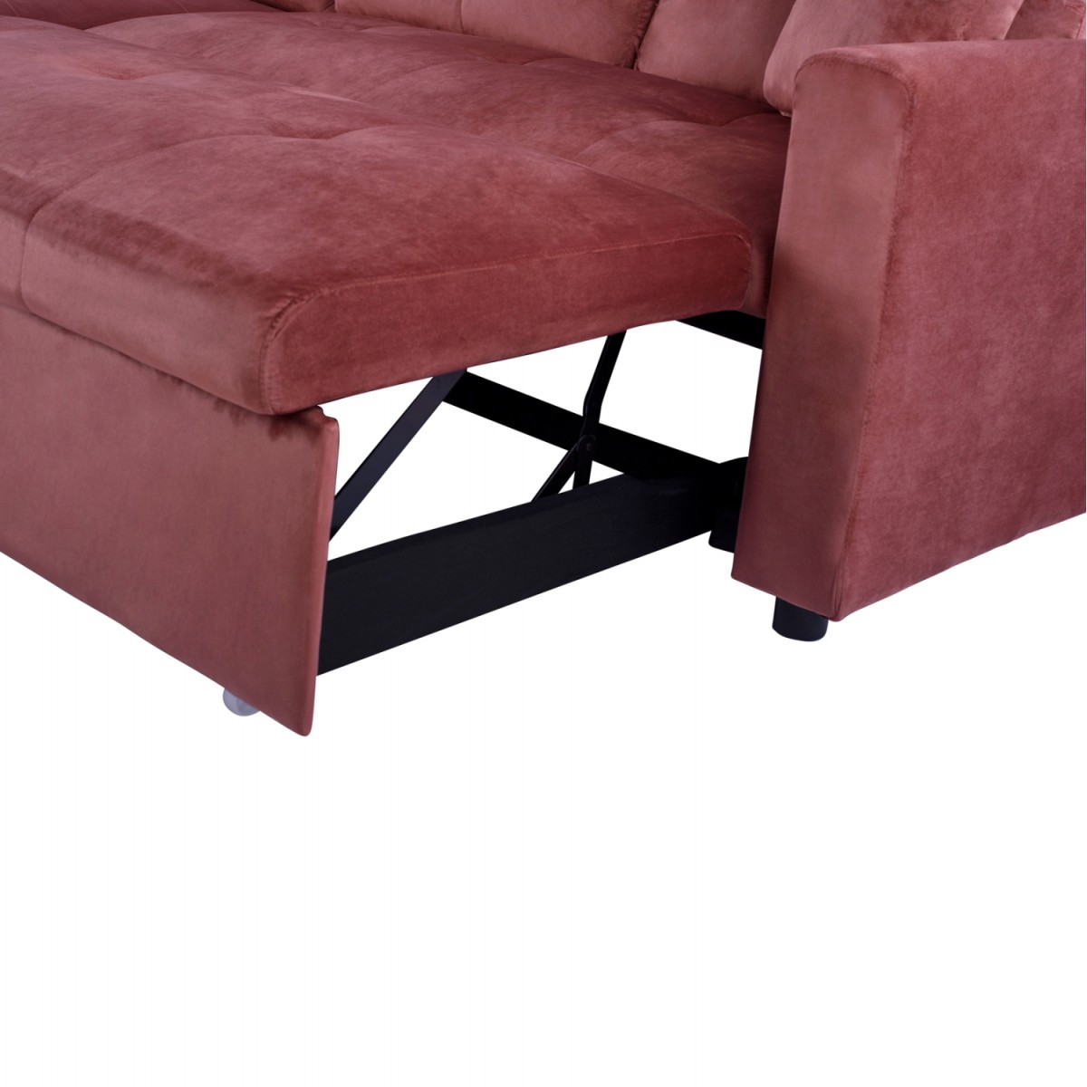 ΚΑΝΑΠΕΣ ΓΩΝΙΑ ΚΡΕΒΑΤΙ WAYNE 224x147x85Υεκ. HM3028.12 ΒΕΛΟΥΔΟ ΣΑΠΙΟ ΜΗΛΟ