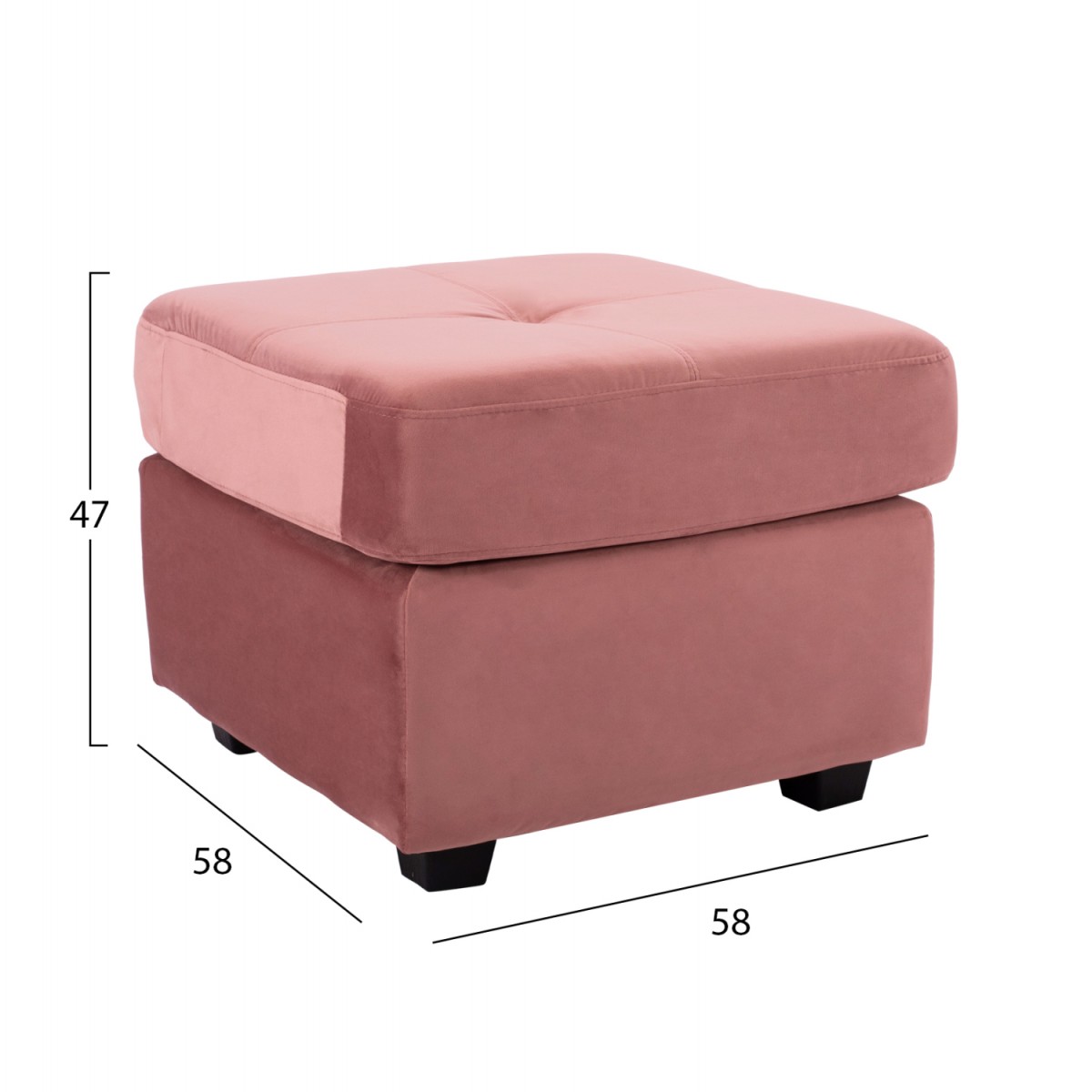 ΚΑΝΑΠΕΣ ΓΩΝΙΑ ΑΝΑΣΤΡΕΨΙΜΗ PAGE ΥΦΑΣΜΑ ΒΕΛΟΥΔΟ ΣΑΠΙΟ ΜΗΛΟ 207x145x85Y εκ.HM3004.12