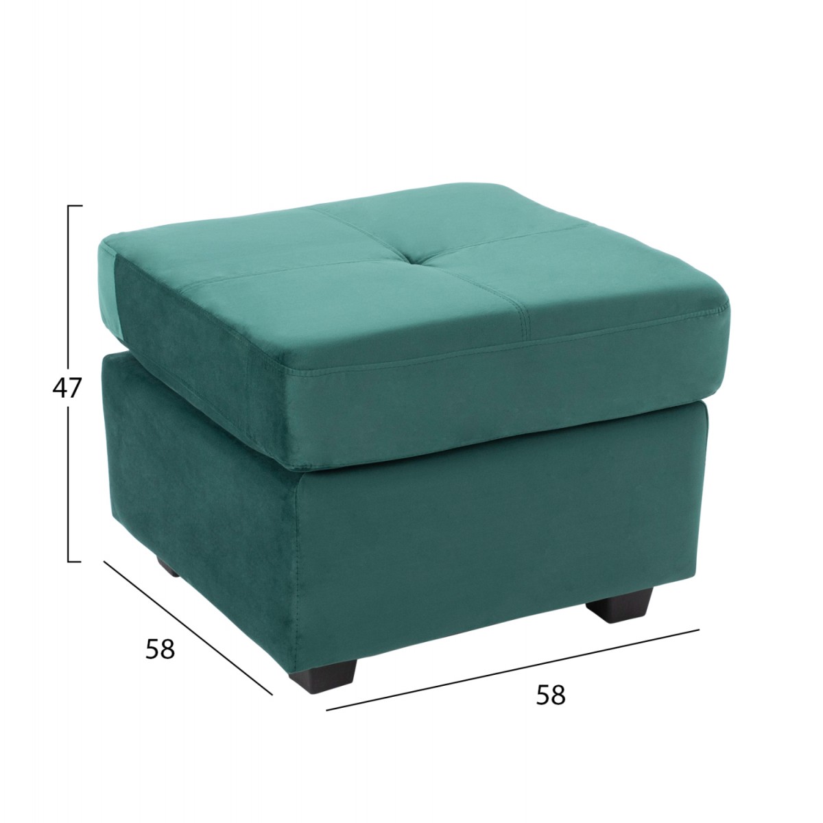 ΚΑΝΑΠΕΣ ΓΩΝΙΑ ΑΝΑΣΤΡΕΨΙΜΗ ΥΦΑΣΜΑ ΒΕΛΟΥΔΟ ΚΥΠΑΡΙΣΣΙ 207x145x85Y εκ.HM3004.13