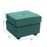 ΚΑΝΑΠΕΣ ΓΩΝΙΑ ΑΝΑΣΤΡΕΨΙΜΗ ΥΦΑΣΜΑ ΒΕΛΟΥΔΟ ΚΥΠΑΡΙΣΣΙ 207x145x85Y εκ.HM3004.13