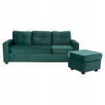 ΚΑΝΑΠΕΣ ΓΩΝΙΑ ΑΝΑΣΤΡΕΨΙΜΗ ΥΦΑΣΜΑ ΒΕΛΟΥΔΟ ΚΥΠΑΡΙΣΣΙ 207x145x85Y εκ.HM3004.13