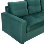 ΚΑΝΑΠΕΣ ΓΩΝΙΑ ΑΝΑΣΤΡΕΨΙΜΗ ΥΦΑΣΜΑ ΒΕΛΟΥΔΟ ΚΥΠΑΡΙΣΣΙ 207x145x85Y εκ.HM3004.13