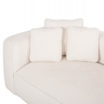 ΚΑΝΑΠΕΣ ΓΩΝΙΑ (ΔΕΞΙΑ) 3-ΘΕΣΙΟΣ GRACE HM3280.02R ΛΕΥΚΟ ΥΦΑΣΜΑ 252x160x70-90Υεκ