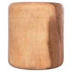 ΣΚΑΜΠΟ ΣΤΡΟΓΓΥΛΟ TOBI HM9791.11 ΜΑΣΙΦ ΞΥΛΟ SUAR--ΦΥΣΙΚΟ Φ39x42Υεκ.