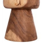 ΣΚΑΜΠΟ-ΤΡΑΠΕΖΑΚΙ ΣΤΡΟΓΓΥΛΟ CUPRE HM9793.11 ΜΑΣΙΦ ΞΥΛΟ SUAR-ΦΥΣΙΚΟ Φ40x45Υεκ.