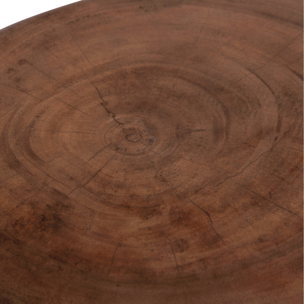 ΣΚΑΜΠΟ-ΤΡΑΠΕΖΑΚΙ ΣΤΡΟΓΓΥΛΟ CUPRE HM9793.11 ΜΑΣΙΦ ΞΥΛΟ SUAR-ΦΥΣΙΚΟ Φ40x45Υεκ.