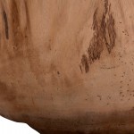 ΤΡΑΠΕΖΙ ΣΑΛΟΝΙΟΥ ΣΤΡΟΓΓΥΛΟ POMPU HM9794.11 ΜΑΣΙΦ ΞΥΛΟ SUAR ΣΕ ΦΥΣΙΚΟ Φ60x35Υεκ.