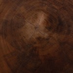 ΤΡΑΠΕΖΙ ΣΑΛΟΝΙΟΥ ΣΤΡΟΓΓΥΛΟ POMPU HM9794.11 ΜΑΣΙΦ ΞΥΛΟ SUAR ΣΕ ΦΥΣΙΚΟ Φ60x35Υεκ.