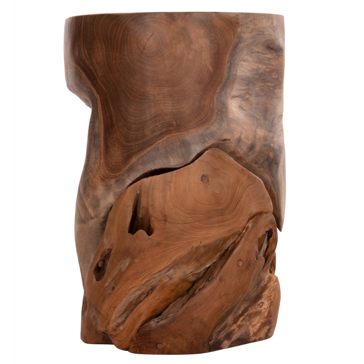 ΒΟΗΘΗΤΙΚΟ ΣΚΑΜΠΟ/ΤΡΑΠΕΖΑΚΙ STOMP HM9350.11 ΞΥΛΟ TEAK-ΦΥΣΙΚΟ Φ30x45Υεκ.