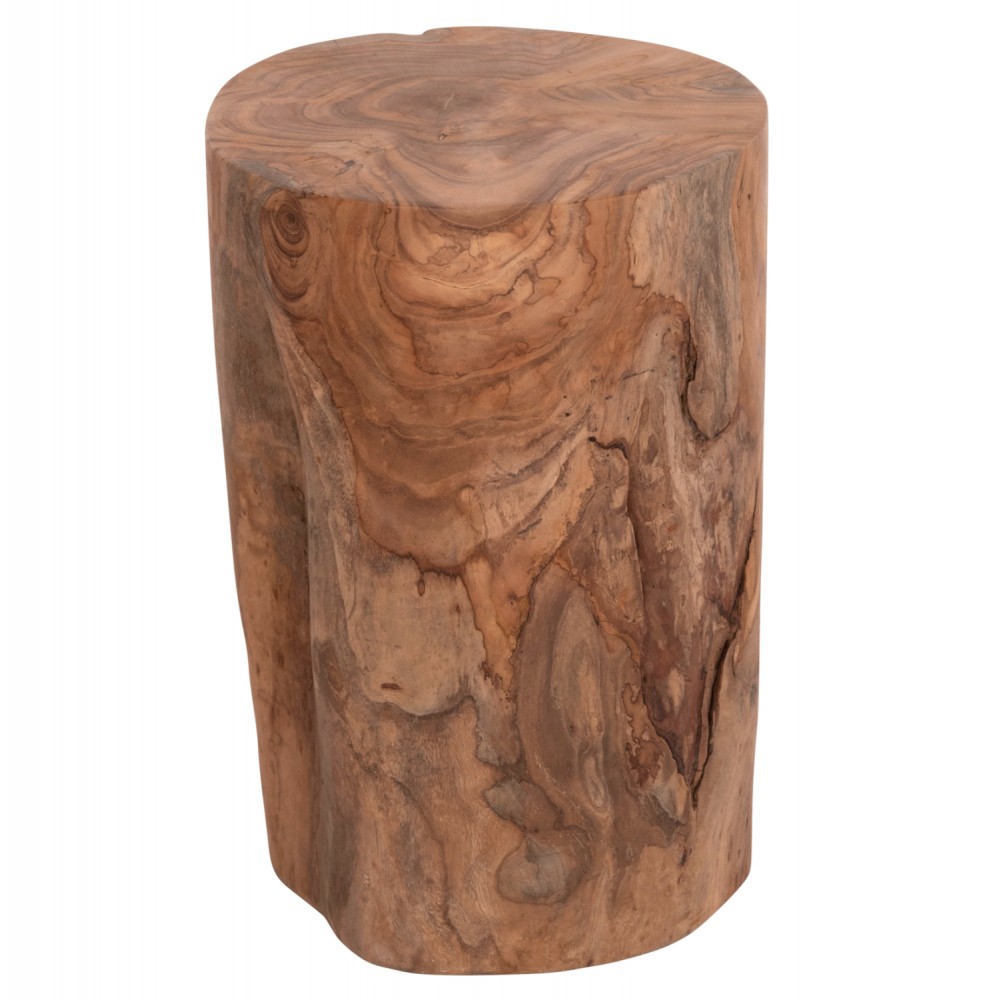 ΒΟΗΘΗΤΙΚΟ ΤΡΑΠΕΖΑΚΙ/ΣΚΑΜΠΟ TRONCO HM9374.21 ΞΥΛΟ TEAK--ΦΥΣΙΚΟ Φ30x45Υεκ.