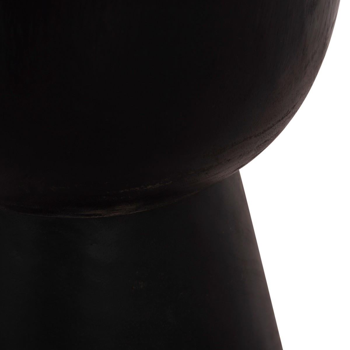 ΣΚΑΜΠΟ ΜΑΜΒΑ ΚΥΛΙΝΔΡΙΚΟ HM9901.12 ΜΑΣΙΦ ΞΥΛΟ SUAR ΣΕ ΜΑΥΡΟ Φ30x45Υεκ.