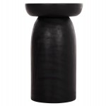 ΤΡΑΠΕΖΙ ΒΟΗΘΗΤΙΚΟ LOKI HM9899.12 ΜΑΣΙΦ ΞΥΛΟ SUAR ΣΕ ΜΑΥΡΟ Φ30x50Υεκ.