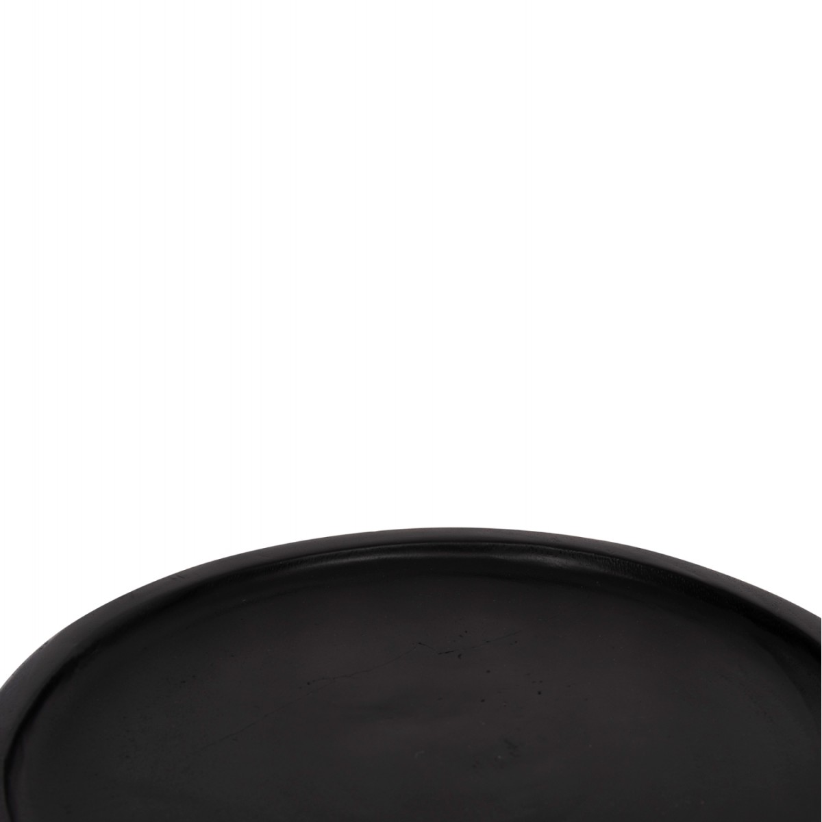 ΤΡΑΠΕΖΙ ΒΟΗΘΗΤΙΚΟ LOKI HM9899.12 ΜΑΣΙΦ ΞΥΛΟ SUAR ΣΕ ΜΑΥΡΟ Φ30x50Υεκ.