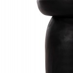 ΤΡΑΠΕΖΙ ΒΟΗΘΗΤΙΚΟ LOKI HM9899.12 ΜΑΣΙΦ ΞΥΛΟ SUAR ΣΕ ΜΑΥΡΟ Φ30x50Υεκ.