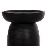 ΤΡΑΠΕΖΙ ΒΟΗΘΗΤΙΚΟ LOKI HM9899.12 ΜΑΣΙΦ ΞΥΛΟ SUAR ΣΕ ΜΑΥΡΟ Φ30x50Υεκ.