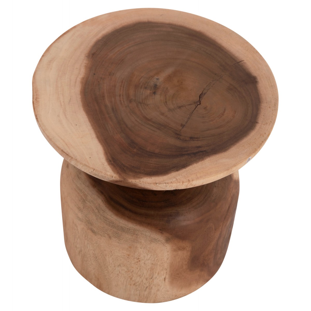 ΒΟΗΘΗΤΙΚΟ ΤΡΑΠΕΖΑΚΙ PUMBE-s HM9892.11 ΞΥΛΟ SUAR--ΦΥΣΙΚΟ Φ40x40Υεκ