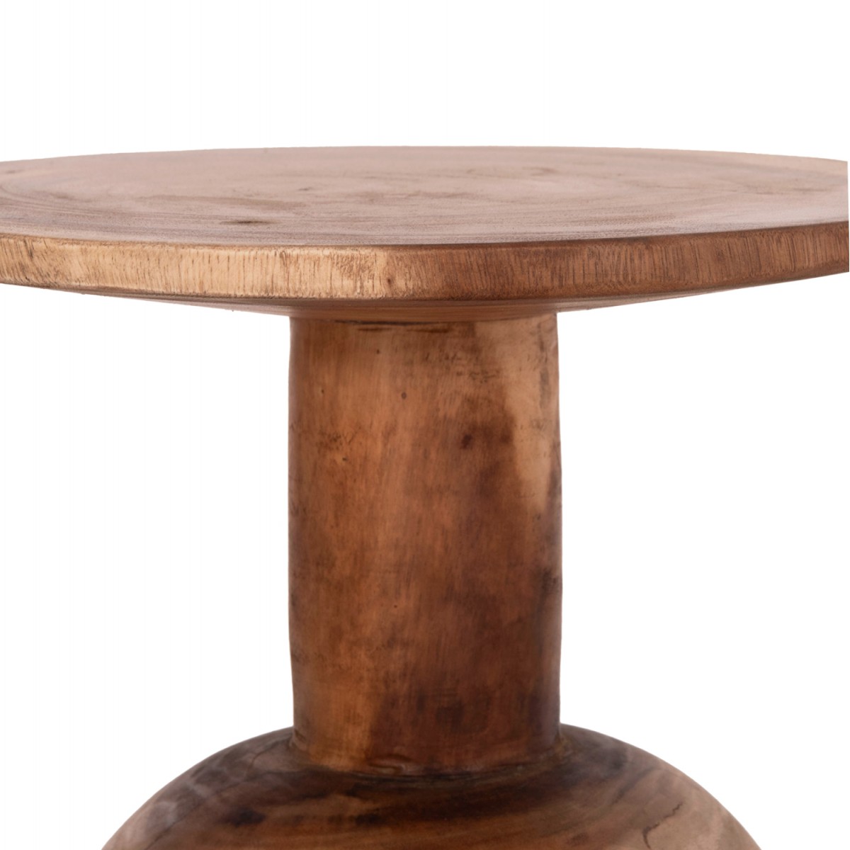 ΒΟΗΘΗΤΙΚΟ ΤΡΑΠΕΖΑΚΙ PUMBE HM9891.11 ΞΥΛΟ SUAR ΣΕ ΦΥΣΙΚΟ ΧΡΩΜΑ Φ40x50Υεκ