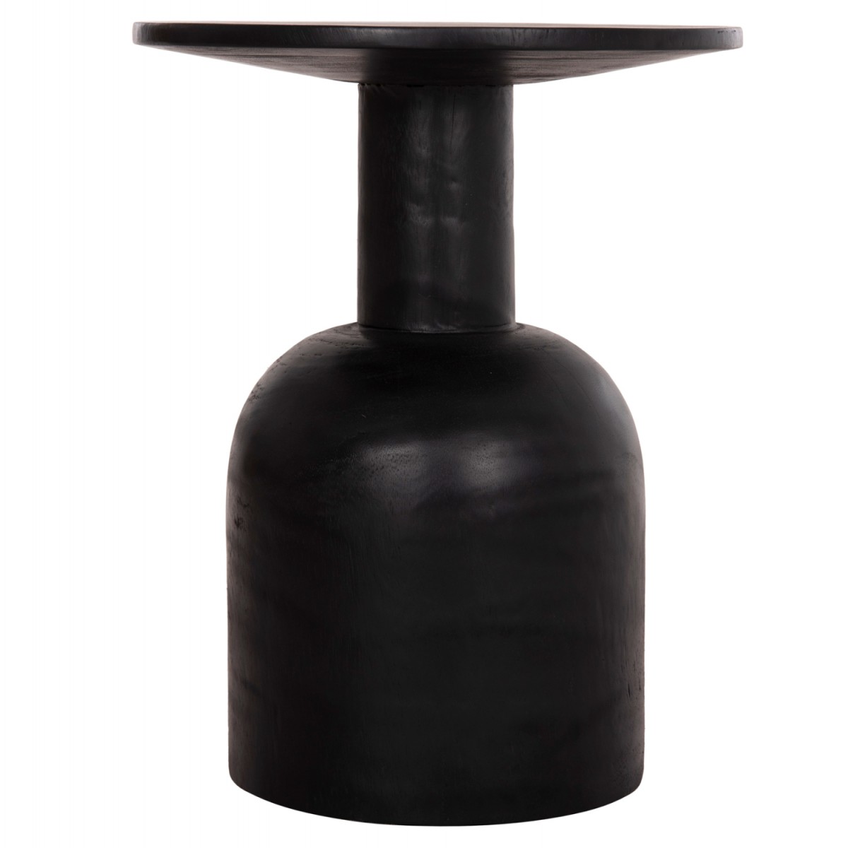 ΒΟΗΘΗΤΙΚΟ ΤΡΑΠΕΖΑΚΙ PUMBE HM9891.12 ΞΥΛΟ SUAR ΣΕ ΜΑΥΡΟ ΧΡΩΜΑ Φ40x50Υεκ