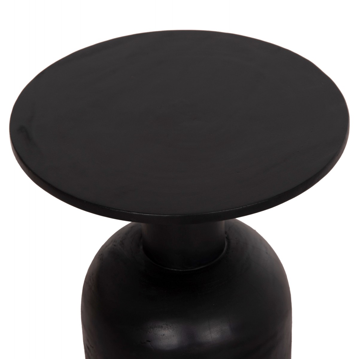 ΒΟΗΘΗΤΙΚΟ ΤΡΑΠΕΖΑΚΙ PUMBE HM9891.12 ΞΥΛΟ SUAR ΣΕ ΜΑΥΡΟ ΧΡΩΜΑ Φ40x50Υεκ