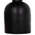 ΒΟΗΘΗΤΙΚΟ ΤΡΑΠΕΖΑΚΙ PUMBE HM9891.12 ΞΥΛΟ SUAR ΣΕ ΜΑΥΡΟ ΧΡΩΜΑ Φ40x50Υεκ