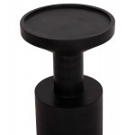 ΤΡΑΠΕΖΙ ΒΟΗΘΗΤΙΚΟ BERMAL HM9889.12 ΜΑΣΙΦ ΞΥΛΟ SUAR ΣΕ ΜΑΥΡΟ Φ35x65Υεκ.