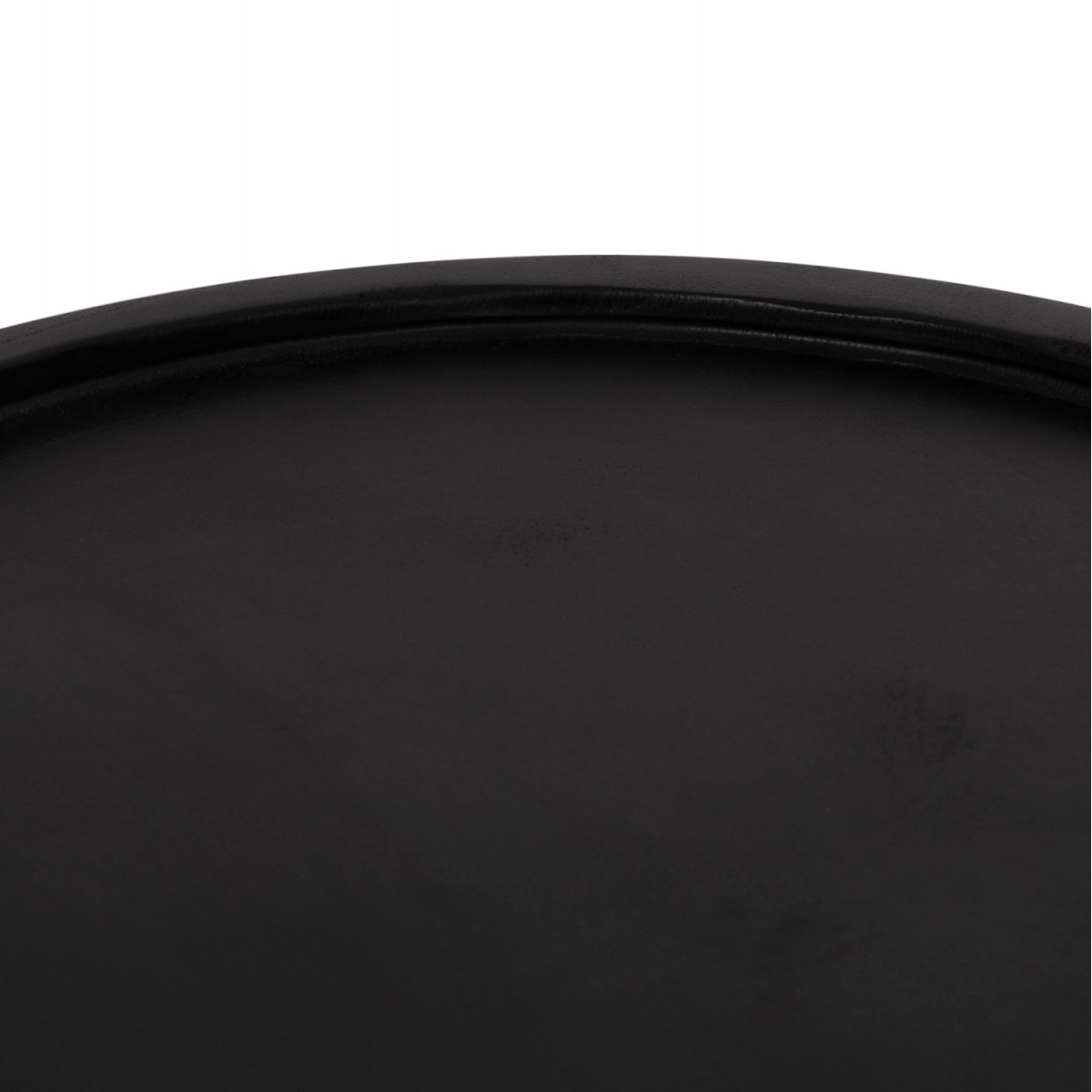 ΤΡΑΠΕΖΙ ΒΟΗΘΗΤΙΚΟ BERMAL HM9889.12 ΜΑΣΙΦ ΞΥΛΟ SUAR ΣΕ ΜΑΥΡΟ Φ35x65Υεκ.