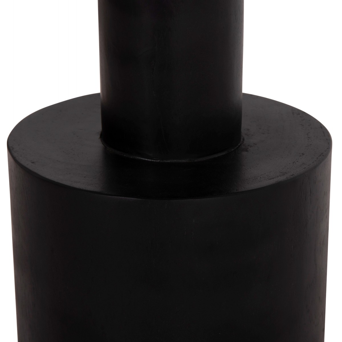 ΤΡΑΠΕΖΙ ΒΟΗΘΗΤΙΚΟ BERMAL HM9889.12 ΜΑΣΙΦ ΞΥΛΟ SUAR ΣΕ ΜΑΥΡΟ Φ35x65Υεκ.