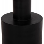 ΤΡΑΠΕΖΙ ΒΟΗΘΗΤΙΚΟ BERMAL HM9889.12 ΜΑΣΙΦ ΞΥΛΟ SUAR ΣΕ ΜΑΥΡΟ Φ35x65Υεκ.