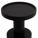 ΤΡΑΠΕΖΙ ΒΟΗΘΗΤΙΚΟ BERMAL HM9889.12 ΜΑΣΙΦ ΞΥΛΟ SUAR ΣΕ ΜΑΥΡΟ Φ35x65Υεκ.