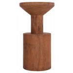 ΤΡΑΠΕΖΙ ΒΟΗΘΗΤΙΚΟ BERMAL HM9889.11 ΜΑΣΙΦ ΞΥΛΟ SUAR ΣΕ ΦΥΣΙΚΟ Φ35x65Υεκ.