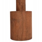 ΤΡΑΠΕΖΙ ΒΟΗΘΗΤΙΚΟ BERMAL HM9889.11 ΜΑΣΙΦ ΞΥΛΟ SUAR ΣΕ ΦΥΣΙΚΟ Φ35x65Υεκ.