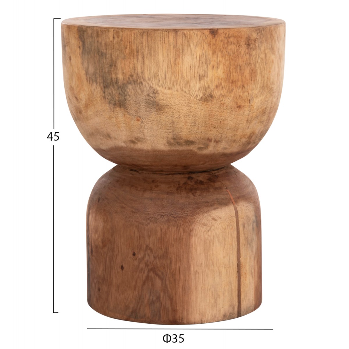 ΣΚΑΜΠΟ ΚΥΛΙΝΔΡΙΚΟ FEBRYN HM18234.11 ΜΑΣΙΦ ΞΥΛΟ SUAR ΦΥΣΙΚΟ Φ35x45Υεκ.