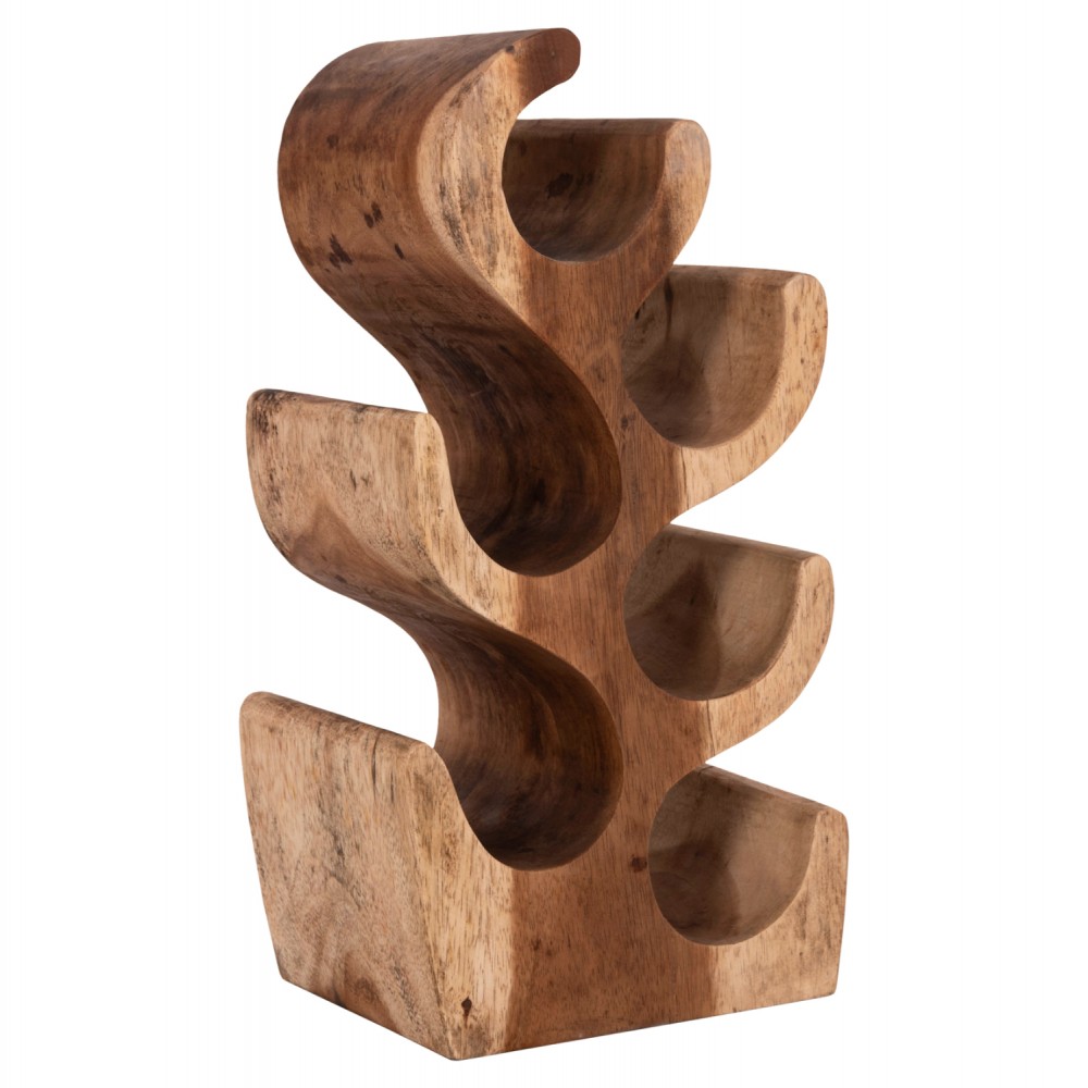 ΚΑΒΑ ΜΠΟΥΚΑΛΙΩΝ 6-ΘΕΣΕΩΝ DIONY HM9485.11 ΞΥΛΟ SUAR--ΦΥΣΙΚΟ 25x18x50Υεκ.