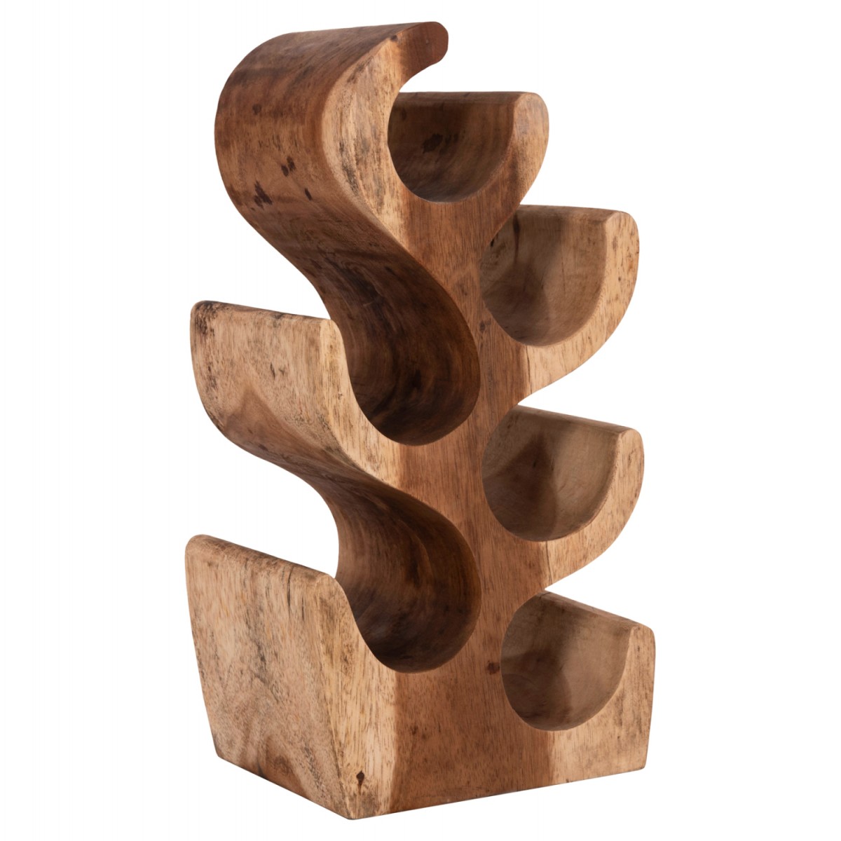 ΚΑΒΑ ΜΠΟΥΚΑΛΙΩΝ 6-ΘΕΣΕΩΝ DIONY HM9485.11 ΞΥΛΟ SUAR--ΦΥΣΙΚΟ 25x18x50Υεκ.