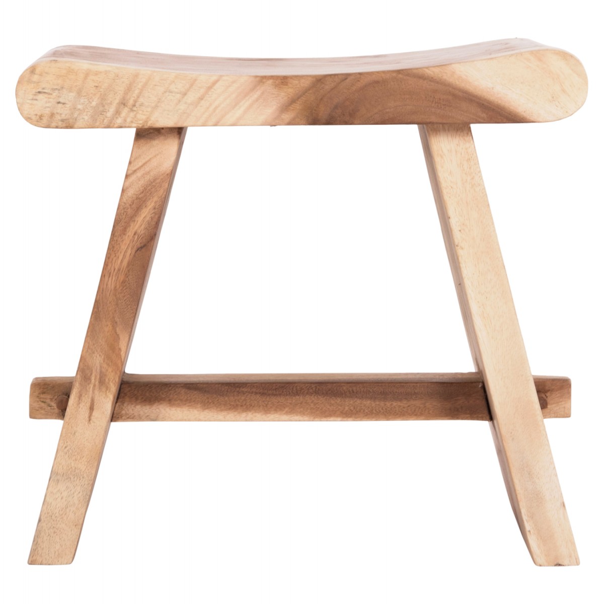 ΒΟΗΘΗΤΙΚΟ ΣΚΑΜΠΟ SADEL HM18294 ΞΥΛΟ SUAR--ΦΥΣΙΚΟ 50x30x45Υεκ.