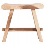 ΒΟΗΘΗΤΙΚΟ ΣΚΑΜΠΟ SADEL HM18294 ΞΥΛΟ SUAR--ΦΥΣΙΚΟ 50x30x45Υεκ.