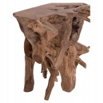 ΚΟΝΣΟΛΑ GRIMAL HM18298 ΞΥΛΟ ΤΕΑΚ (ΡΙΖΑ)--ΦΥΣΙΚΟ 125x46x80Υεκ.