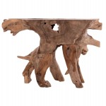 ΚΟΝΣΟΛΑ GRIMAL HM18298 ΞΥΛΟ ΤΕΑΚ (ΡΙΖΑ)--ΦΥΣΙΚΟ 125x46x80Υεκ.