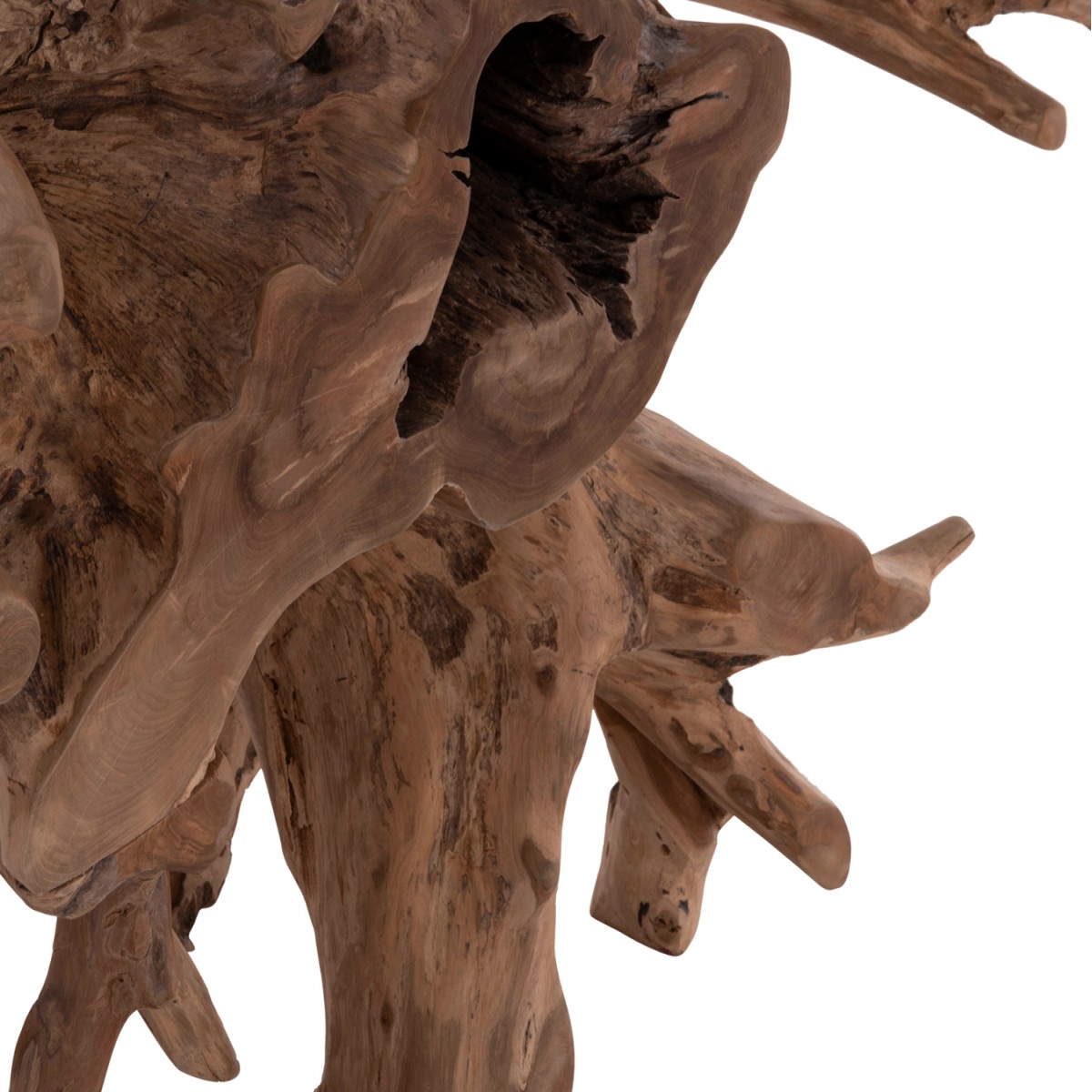 ΚΟΝΣΟΛΑ GRIMAL HM18298 ΞΥΛΟ ΤΕΑΚ (ΡΙΖΑ)--ΦΥΣΙΚΟ 125x46x80Υεκ.