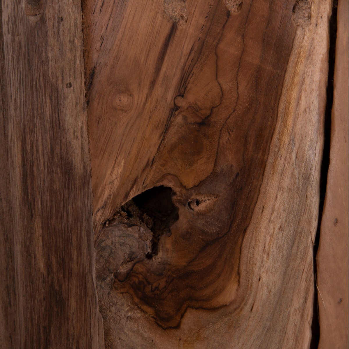 ΔΙΑΚΟΣΜΗΤΙΚΟ ΒΑΖΟ ΔΑΠΕΔΟΥ ZEMLI HM18299 ΚΟΜΜΑΤΙΑ ΑΝΑΚΥΚΛ. TEAK ΦΥΣΙΚΟ Φ43x152Υεκ.