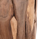 ΔΙΑΚΟΣΜΗΤΙΚΟ ΒΑΖΟ ΔΑΠΕΔΟΥ ZEMLI HM18299 ΚΟΜΜΑΤΙΑ ΑΝΑΚΥΚΛ. TEAK ΦΥΣΙΚΟ Φ43x152Υεκ.