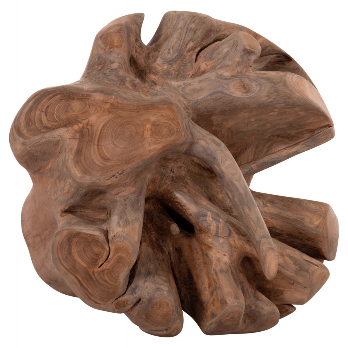 ΔΙΑΚΟΣΜΗΤΙΚΟ ΔΑΠΕΔΟΥ CLEMOR (L) HM18302 ΑΚΑΝΟΝΙΣΤΗ ΣΦΑΙΡΑ-ΞΥΛΟ ΤΕΑΚ--ΦΥΣΙΚΟ Φ50εκ.