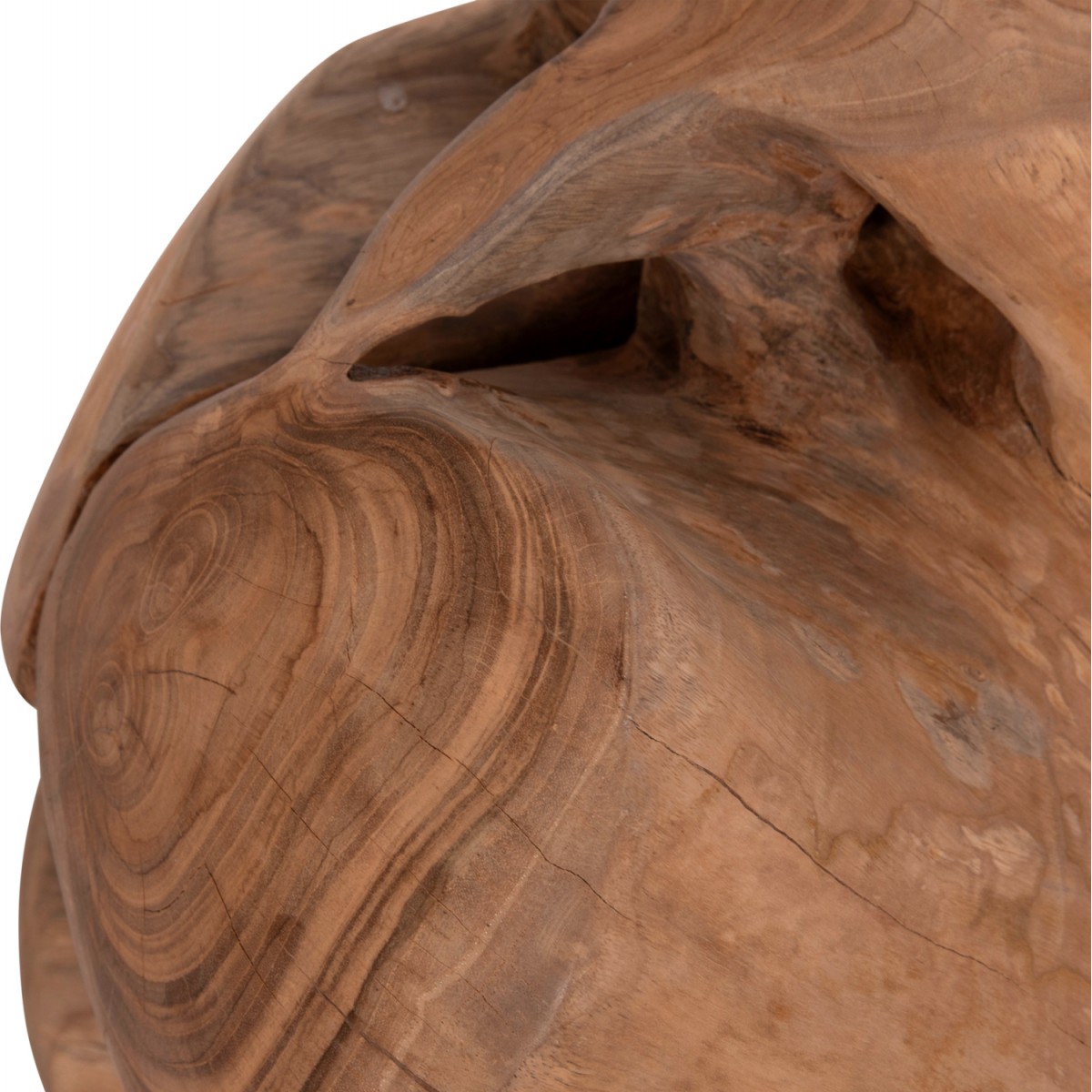 ΔΙΑΚΟΣΜΗΤΙΚΟ ΔΑΠΕΔΟΥ CLEMOR (L) HM18302 ΑΚΑΝΟΝΙΣΤΗ ΣΦΑΙΡΑ-ΞΥΛΟ ΤΕΑΚ--ΦΥΣΙΚΟ Φ50εκ.