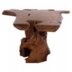 ΤΡΑΠΕΖΙ ΣΑΛΟΝΙΟΥ ANGELICA HM18303 ΞΥΛΟ TEAK--ΣΚΟΥΡΟ ΚΑΦΕ 156x94x49Υεκ.