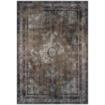 ΧΑΛΙ ΣΑΛΟΝΙΟΥ VINTAGE ΜΕ ΚΡΟΣΙΑ JOSIANE HM7677.05 ΚΑΦΕ 120X170 εκ.