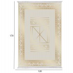 ΧΑΛΙ ΣΑΛΟΝΙΟΥ ME ΚΡΟΣΙΑ ΜΠΕΖ ΜΕ ΧΡΥΣΑ ΣΧΗΜΑΤΑ JOSIANE 120X170εκ.HM7677.34