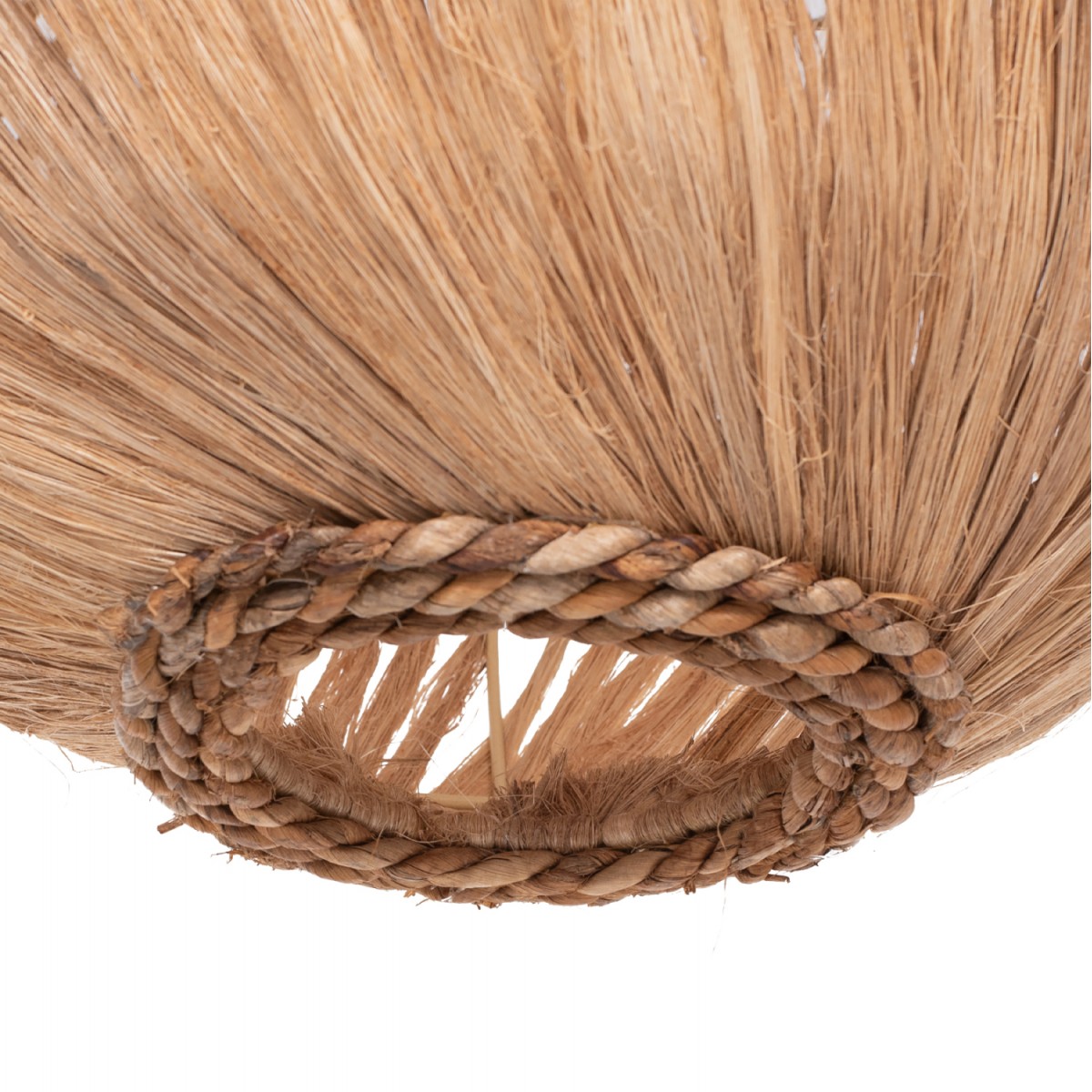 ΦΩΤΙΣΤΙΚΟ ΟΡΟΦΗΣ ΣΦΑΙΡΙΚΟ ΑΠΟ ΙΝΕΣ ΑΜΠΑΚΑ ΣΕ ΦΥΣΙΚΟ ΧΡΩΜΑ HM7769 Φ45x45-80Yεκ.