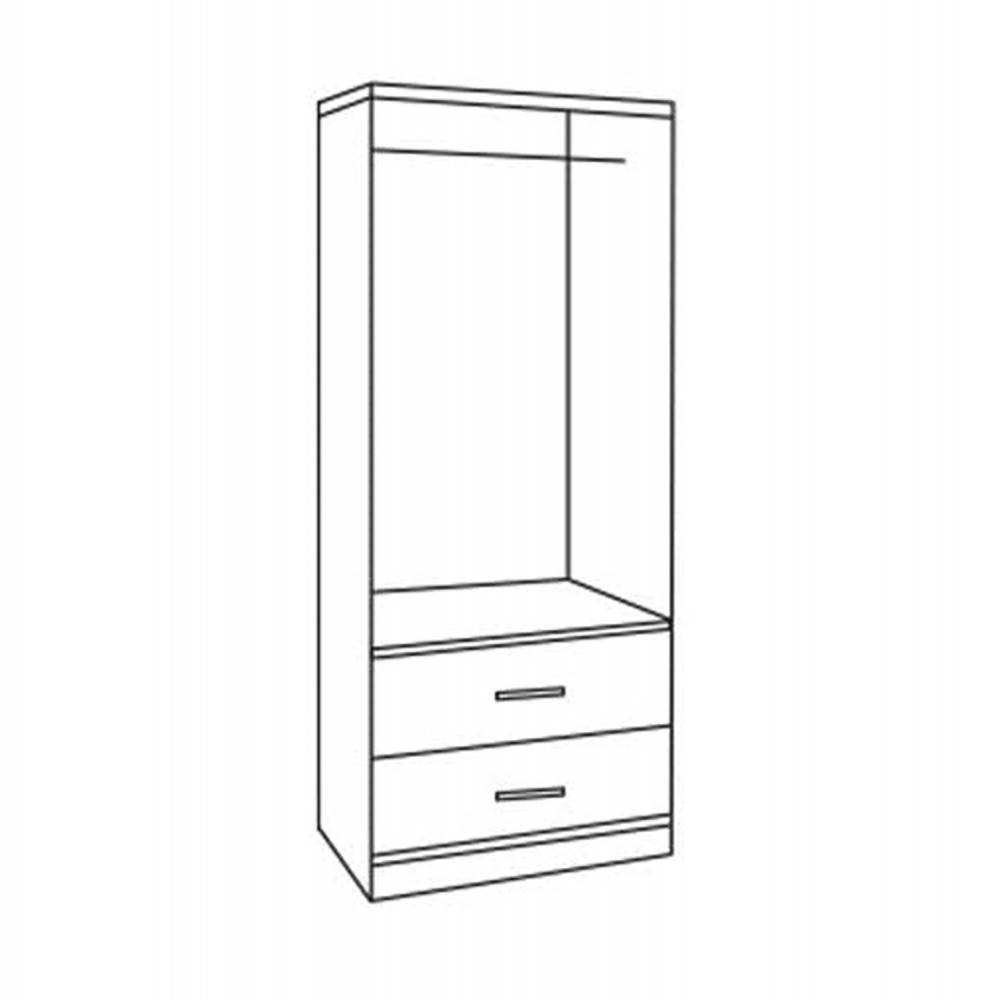 ΝΤΟΥΛΑΠΑ 2ΦΥΛΛΗ ME 2 ΣΥΡΤΑΡΙΑ REINA HM338.01 ZEBRANO 80Χ42Χ181εκ.